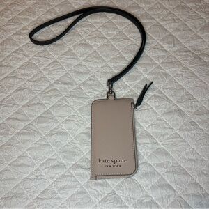 Kate spade card case lanyard